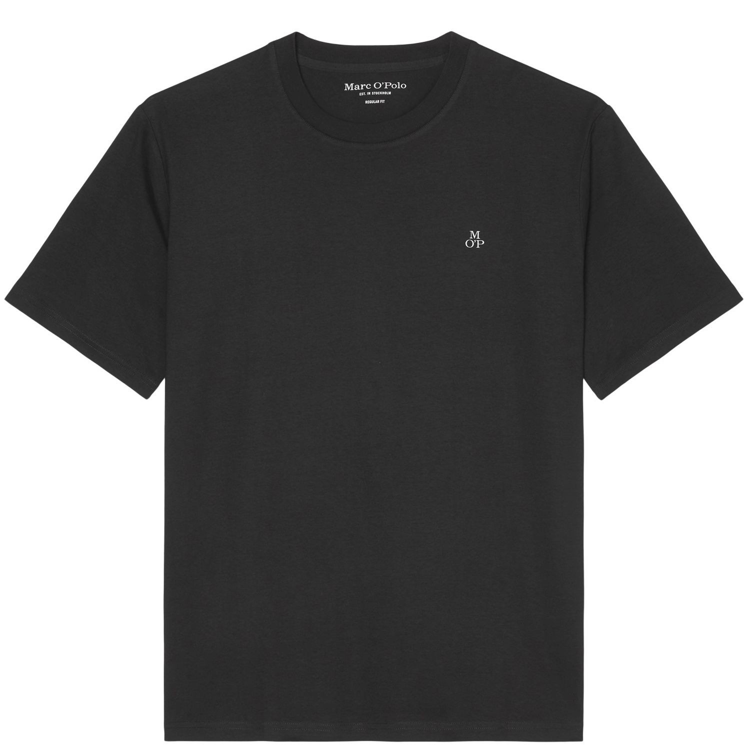 MARC O'POLO Marškinėliai vyrams, Juoda 1