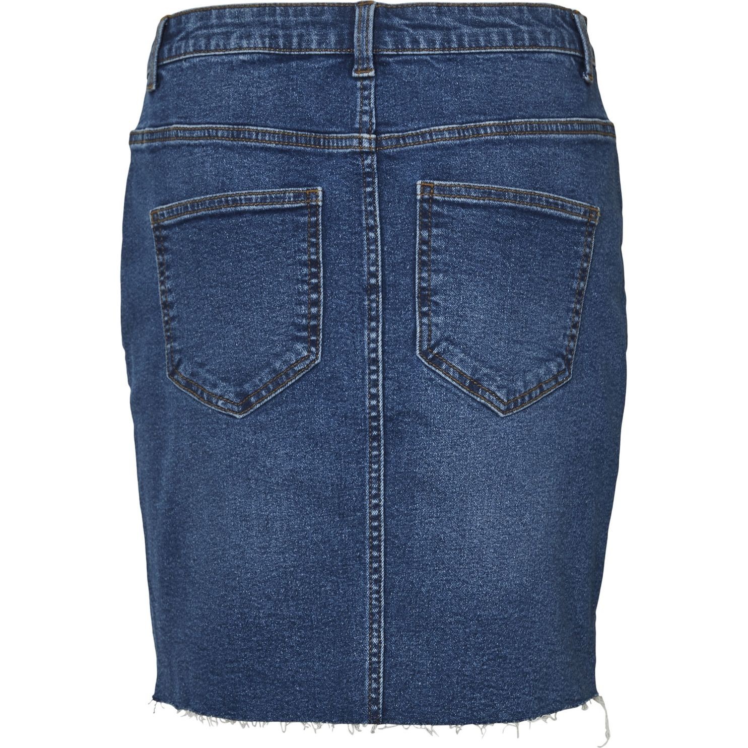 NOISY MAY Midi sijonas moterims, Mėlyna, NMBE CALLIE HW D 2