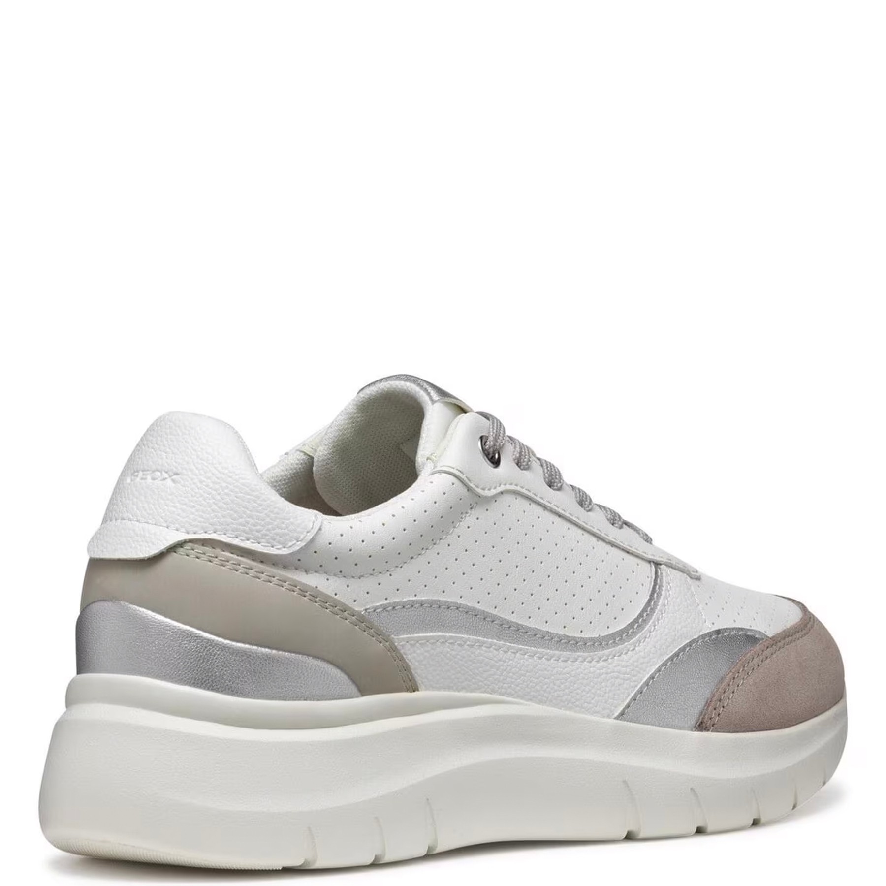 GEOX Laisvalaikio bateliai moterims, Balta, Plummery leisure 4