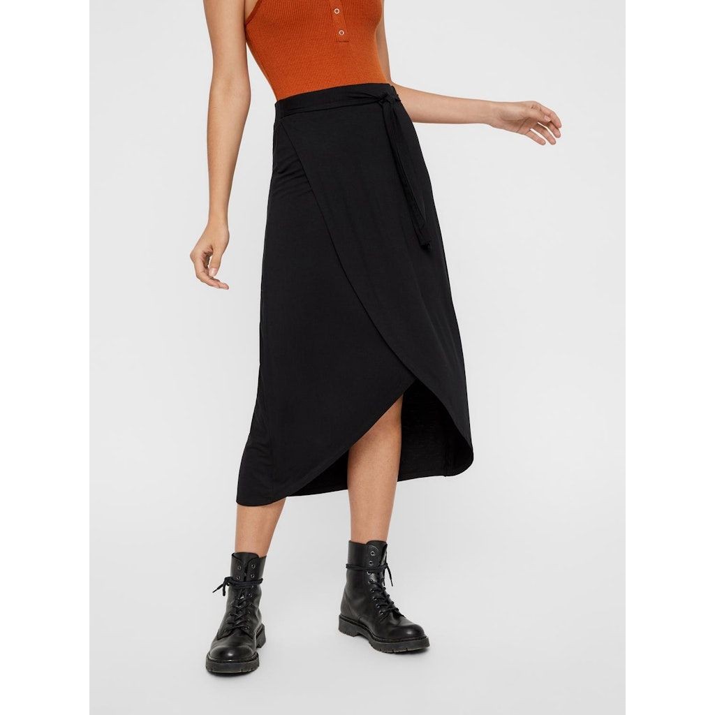 PIECES Liemenėlė moterims, Juoda, PCELONORA HW MIDI WRA 3