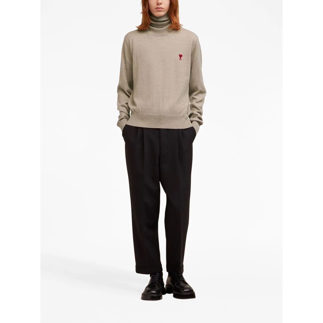 AMI PARIS Megztinis vyrams, Kūno, Adc turtleneck sweater 2