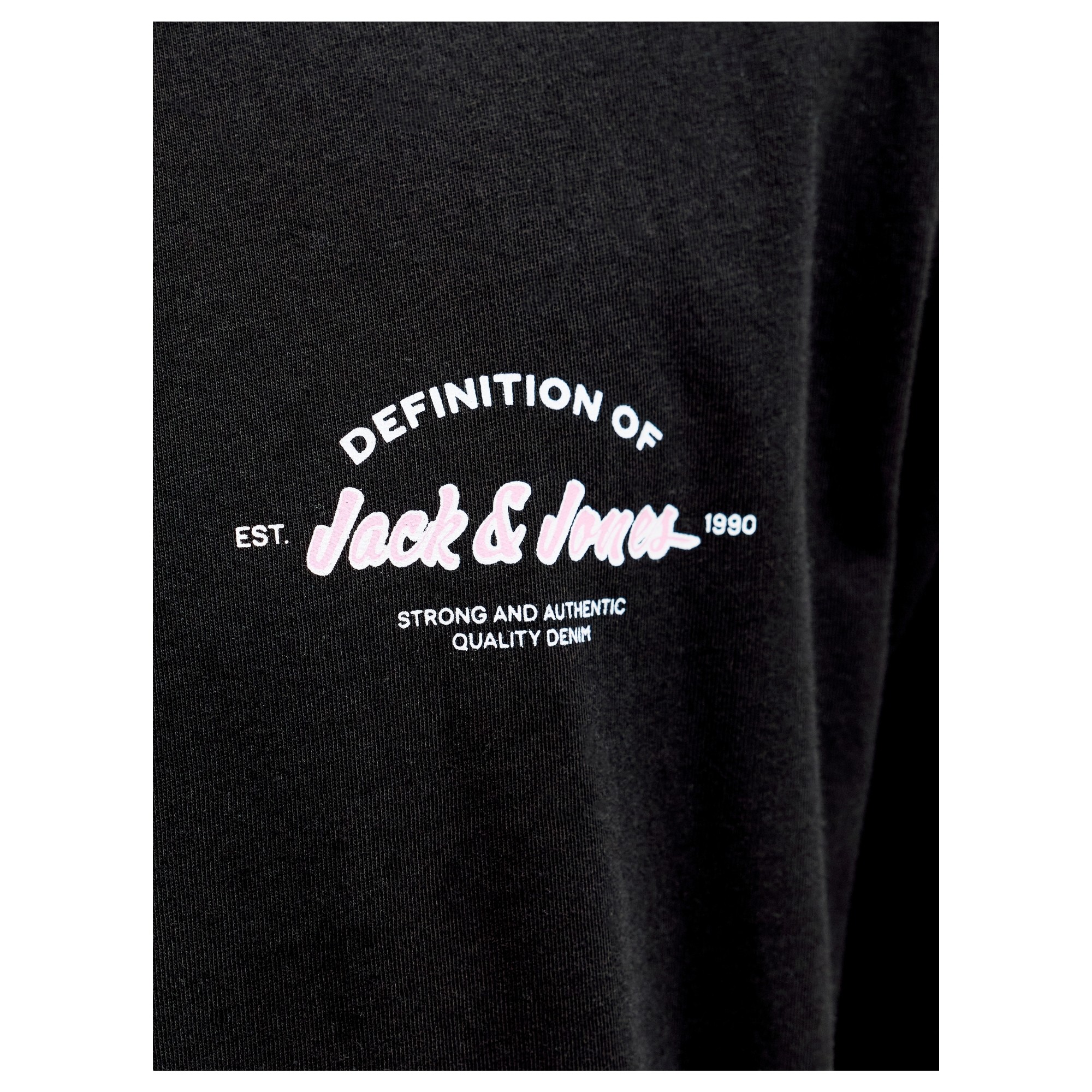 JACK & JONES Marškinėliai vyrams, Juoda, Brandon 2