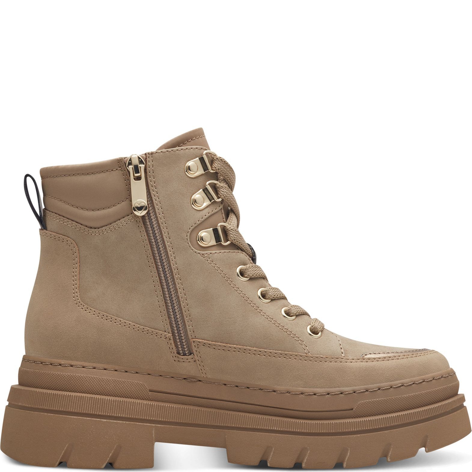 MARCO TOZZI Aulinukai moterims, Smėlio, Booties 3