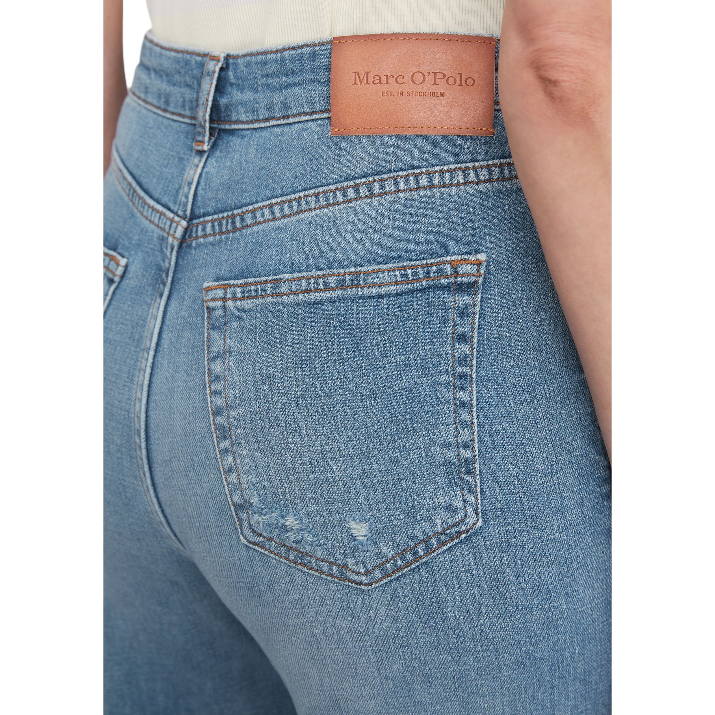 MARC O'POLO Platėjantys džinsai moterims, Mėlyna, Flared 408915612175 4