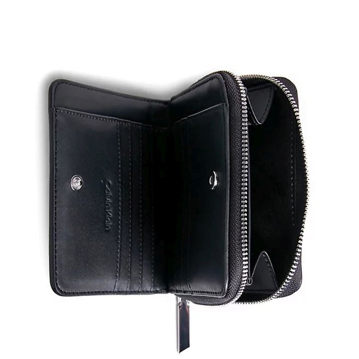 CALVIN KLEIN Piniginė moterims, Juoda, Must z/a wallet 3