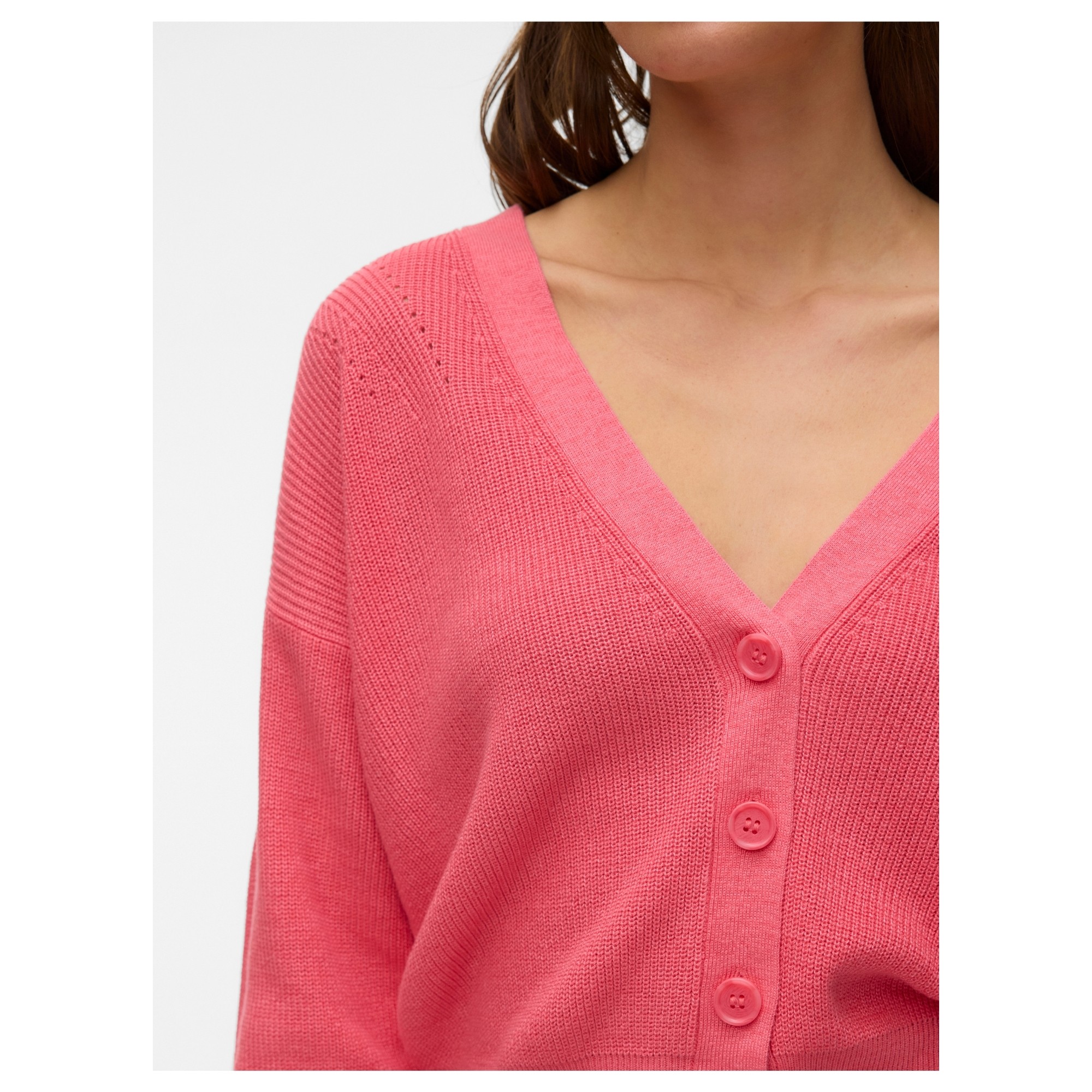 VERO MODA Kardiganas moterims, Rožinė, Newlex sun 5