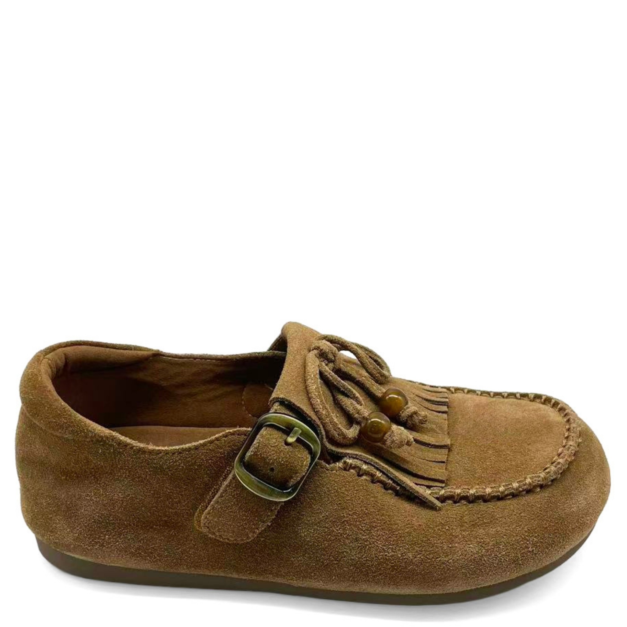 SANTINO MILANO Mokasinai moterims, Ruda, Mocasins 1