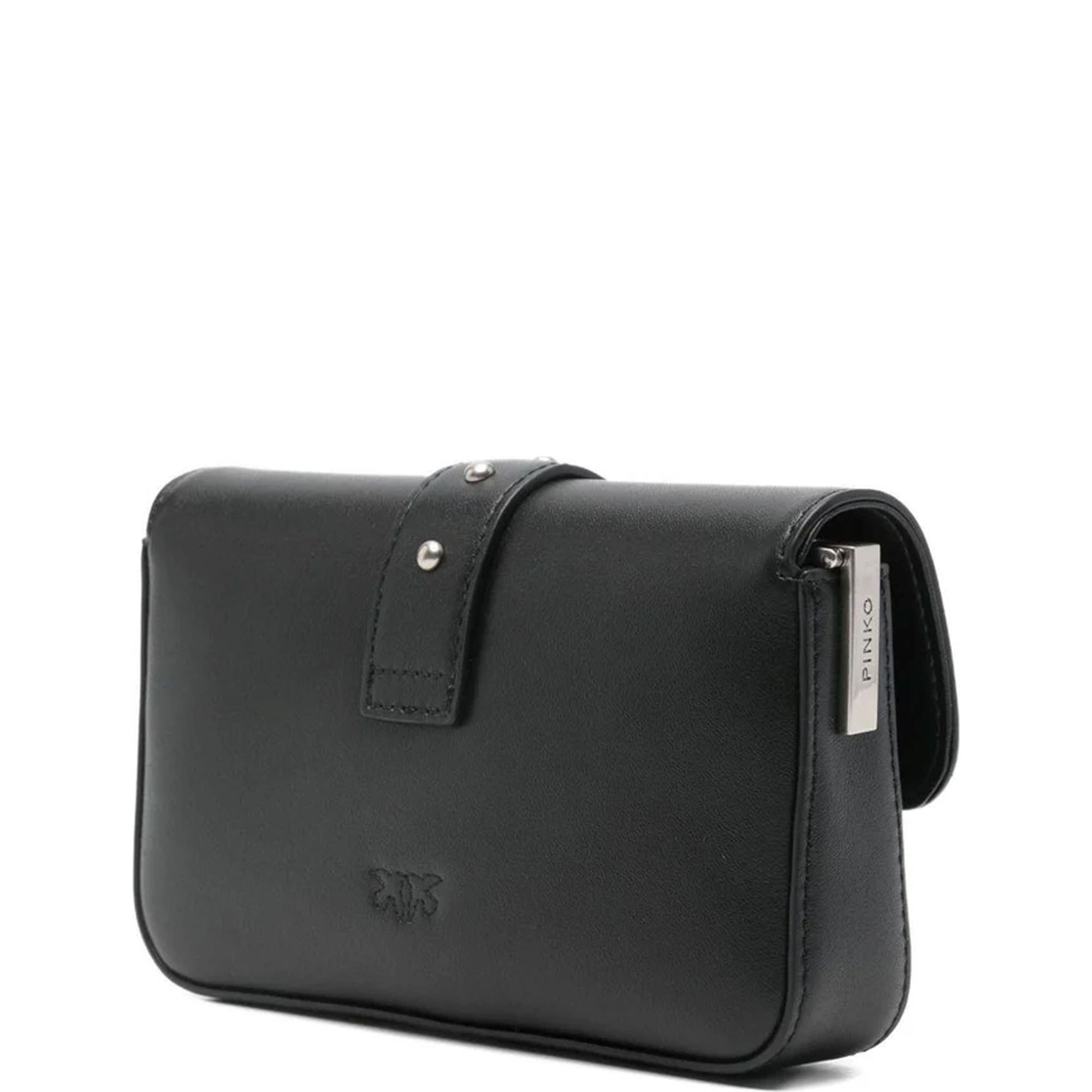 PINKO Rankinė per petį moterims, Juoda, Love one slouchy baby 2