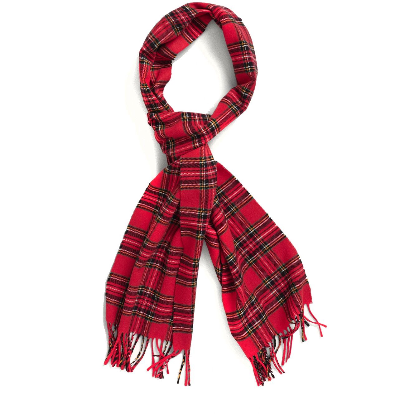 GANT Šalikas vyrams, Raudona, D1. TARTAN WOVEN SCARF