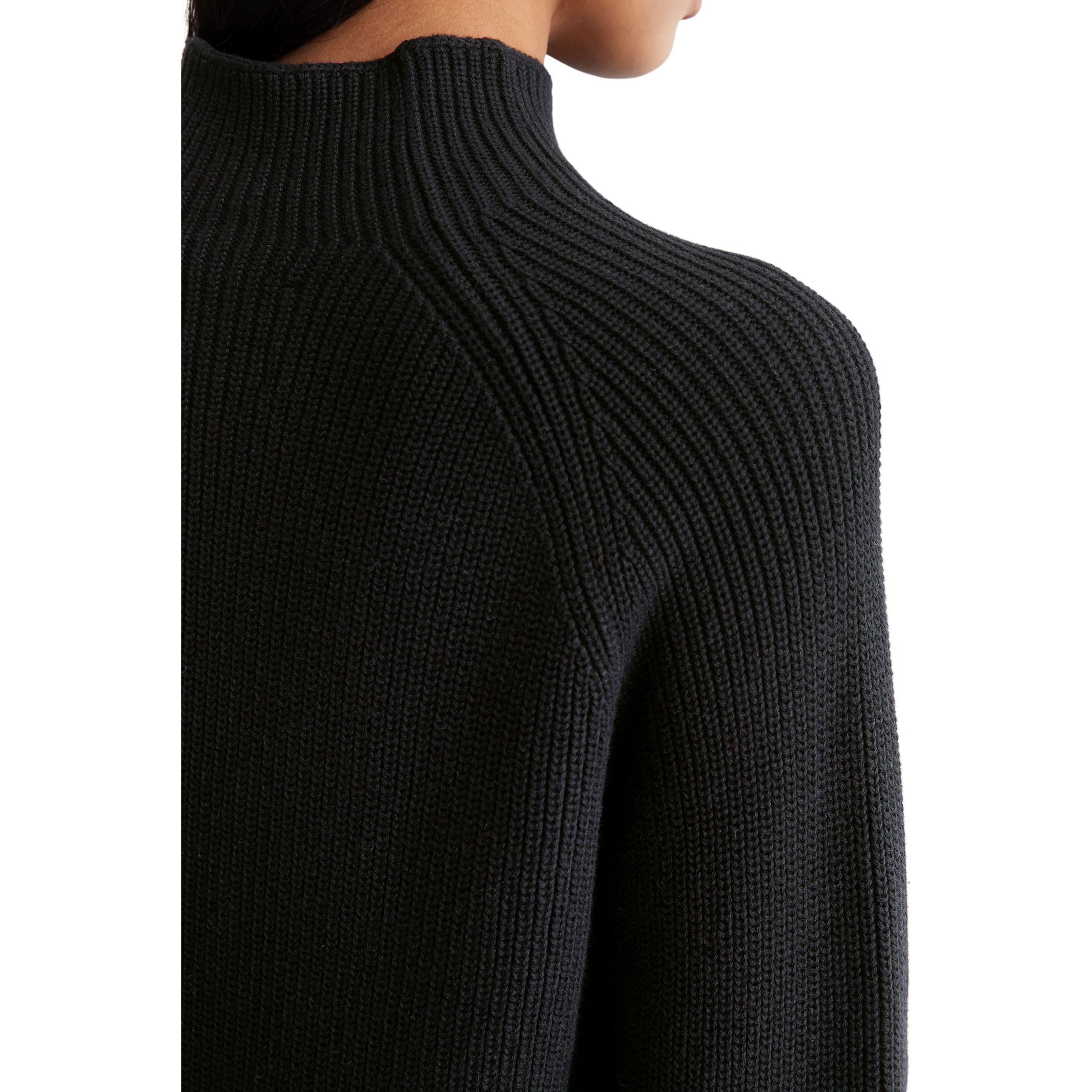 MARC O'POLO Megztinis moterims, Juoda, Sweater 409605960009 4