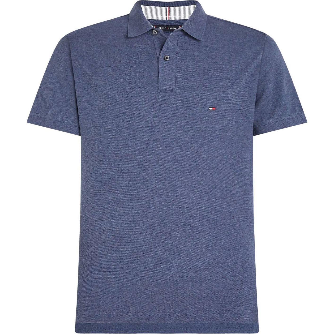 TOMMY HILFIGER Polo marškiniai trumpos rank. vyrams, Mėlyna, 1985 regular polo