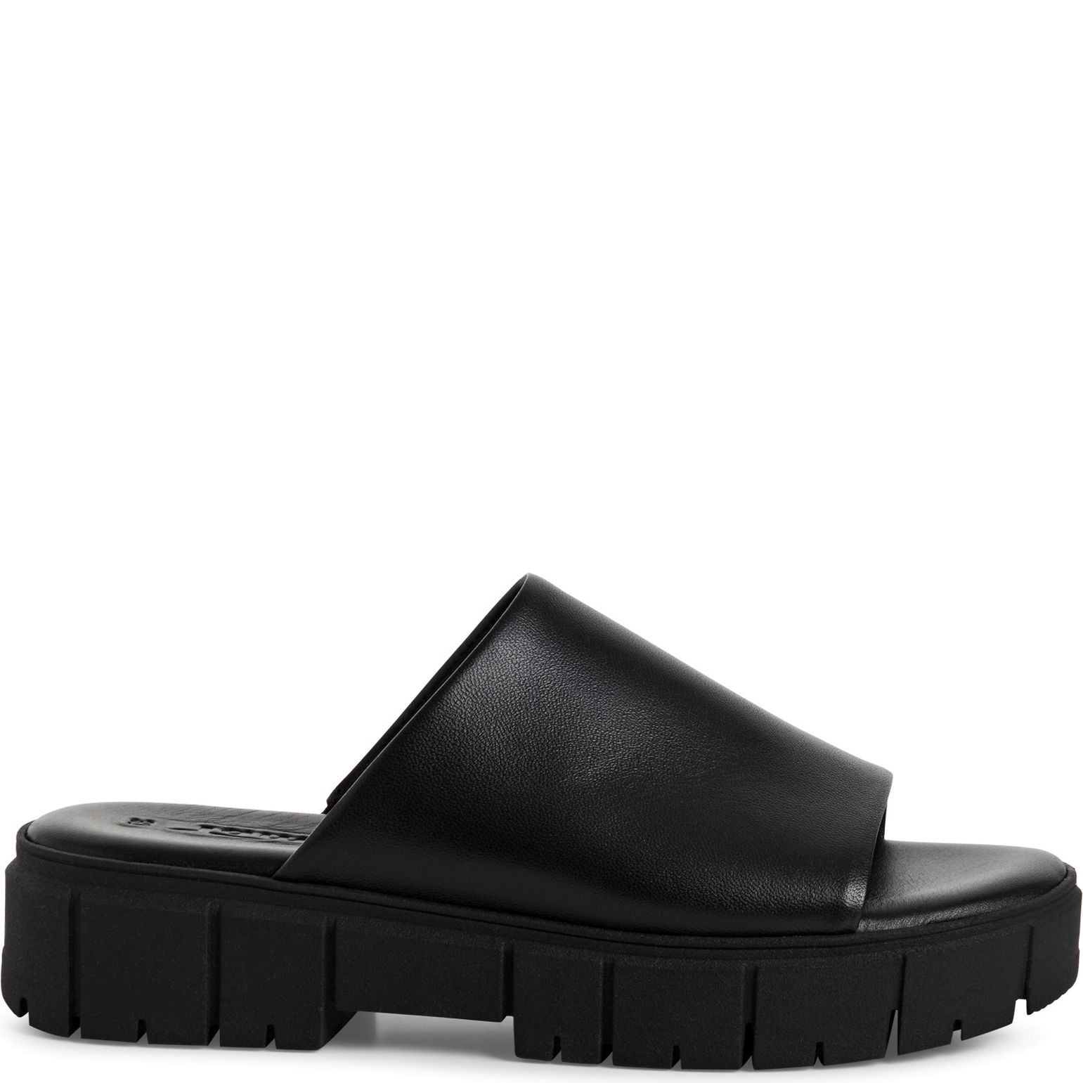 TAMARIS Šlepetės moterims, Juoda, Wedge/plat mule 2