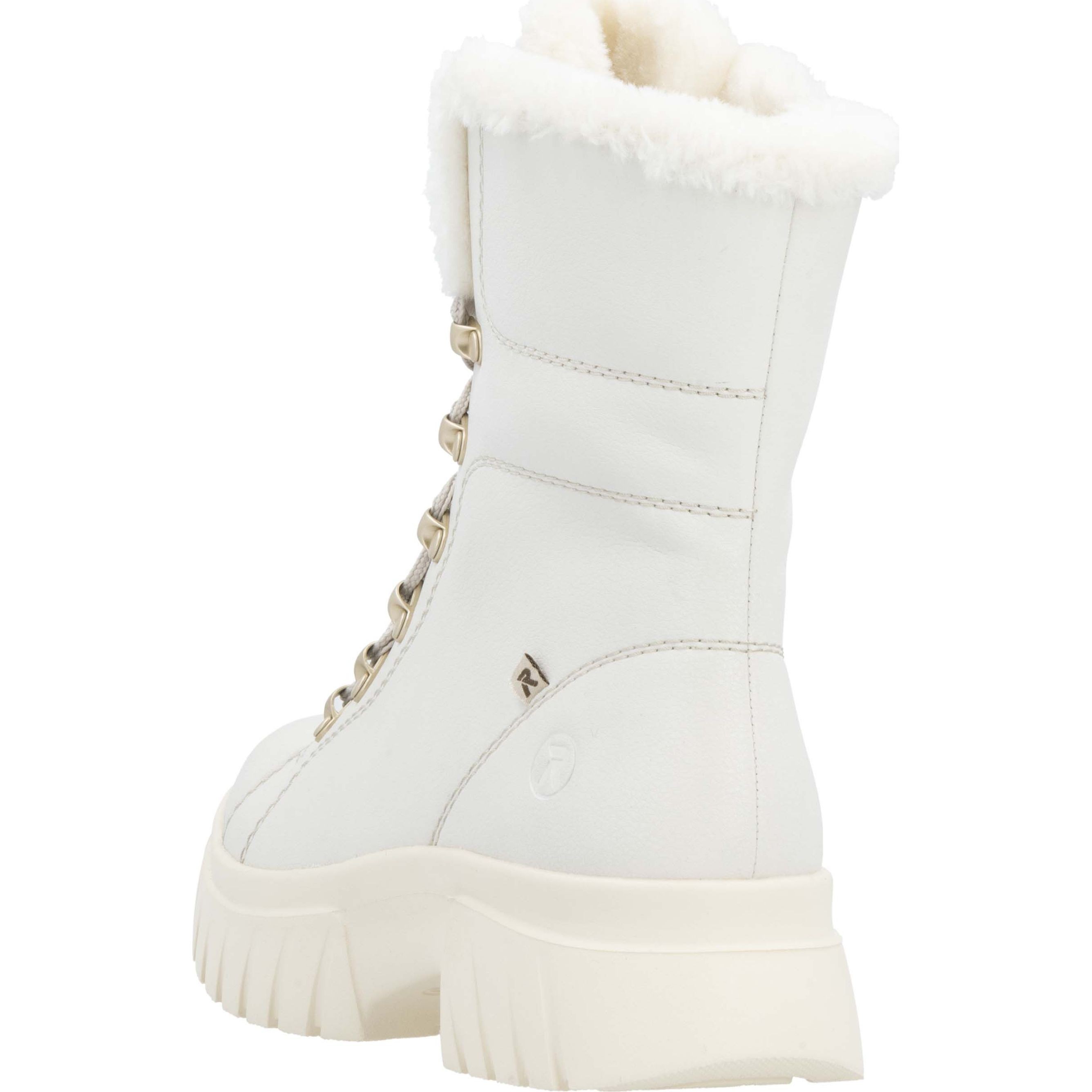 RIEKER EVOLUTION Aulinukai moterims, Balta, Ladies mid height boots 6