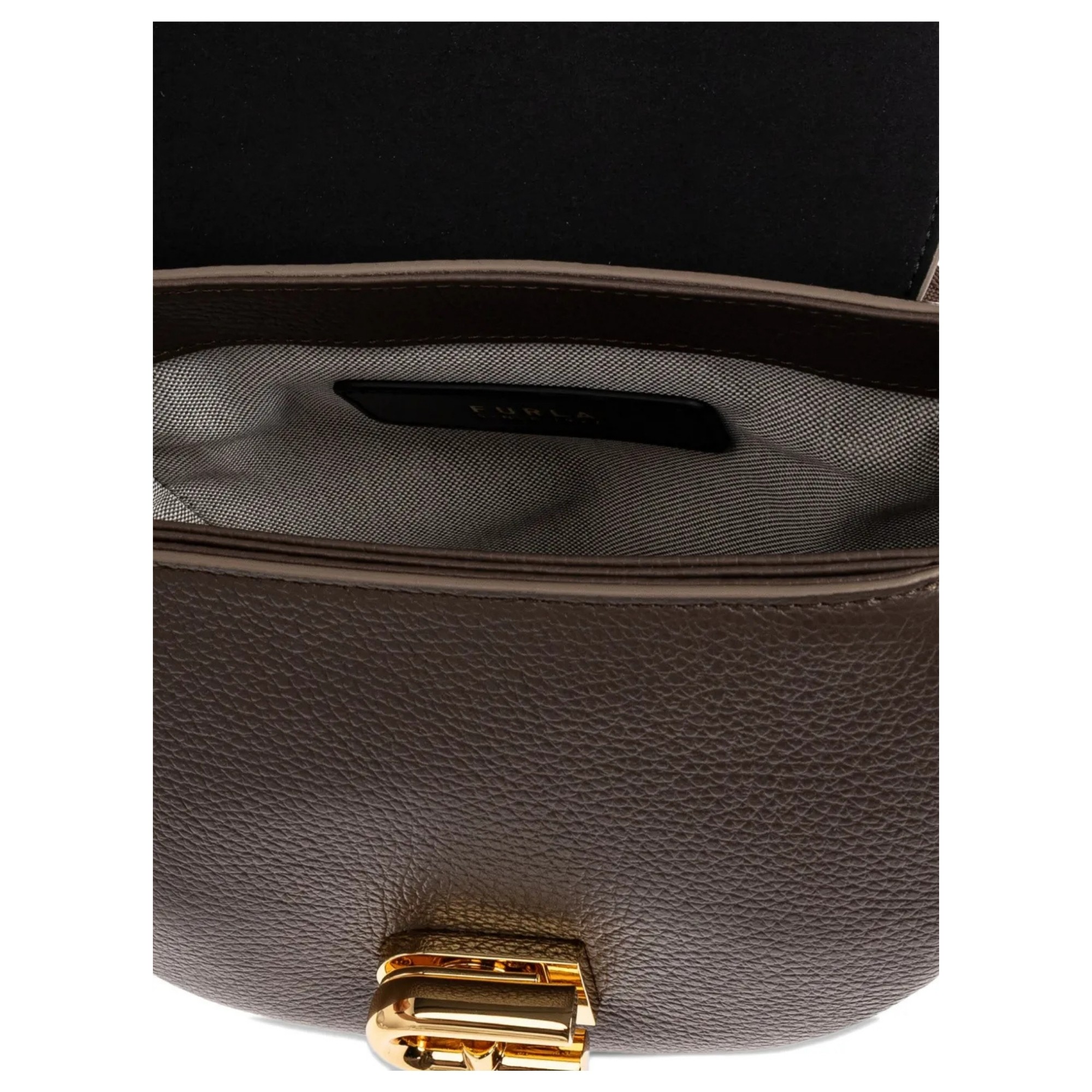 FURLA Rankinė per petį moterims, Ruda, Furla lotus mini crossbody 3