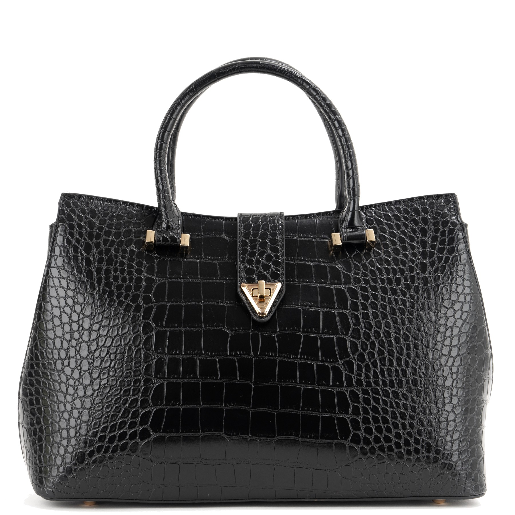 JULICE Pirkinių krepšys moterims, Juoda, Tote bag 1