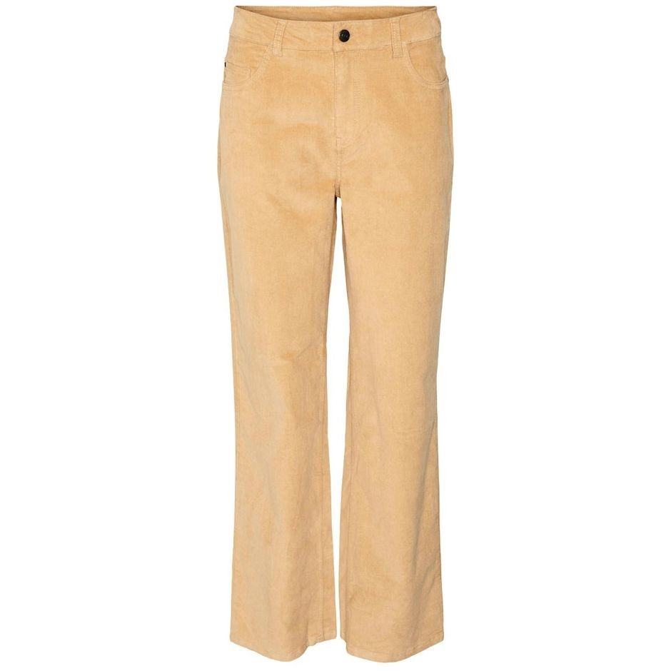 NOISY MAY Tiesūs džinsai moterims, Smėlio, NMAMANDA NW COLOR COR 1