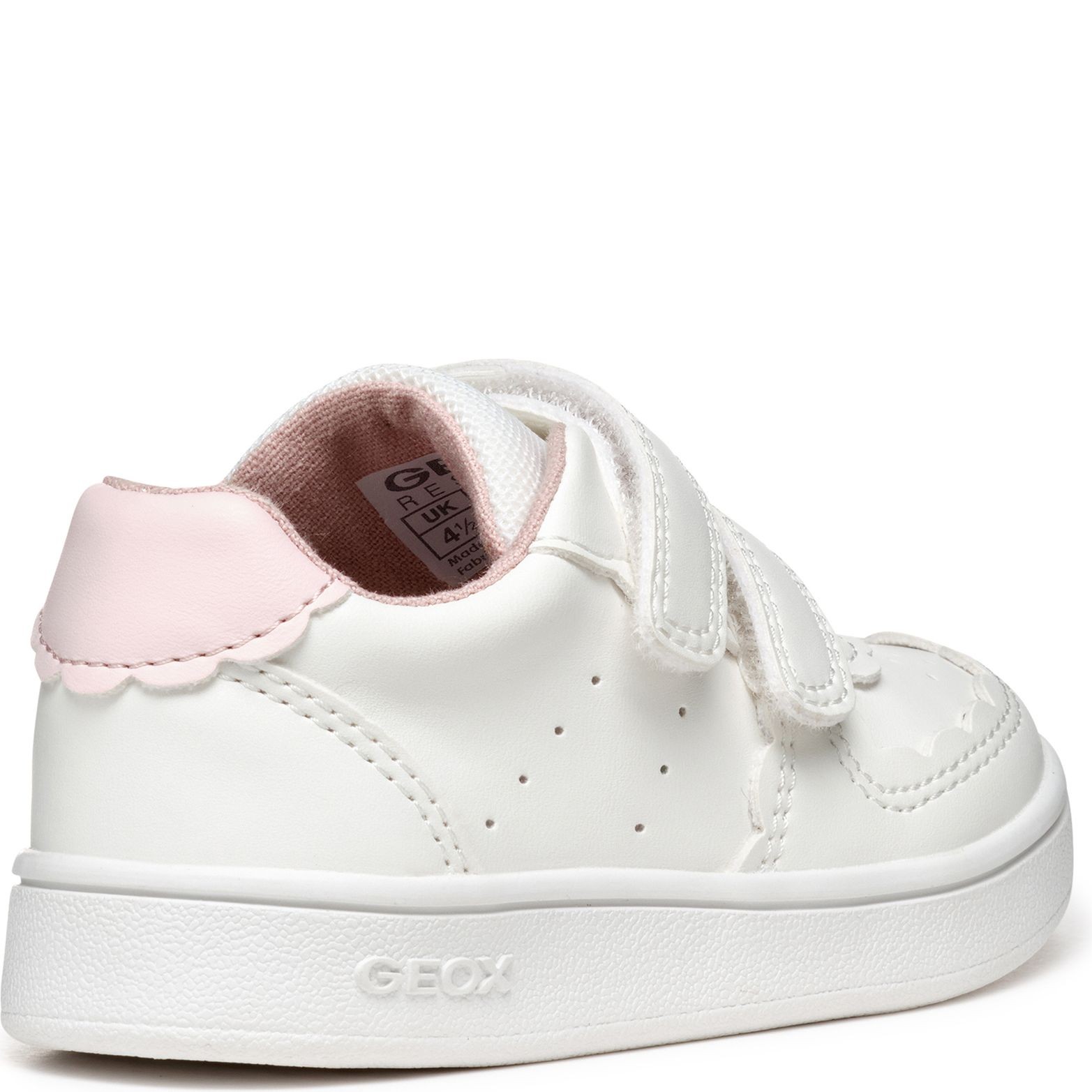 GEOX Laisvalaikio bateliai mergaitėms, Balta, Eclyper leisure 3