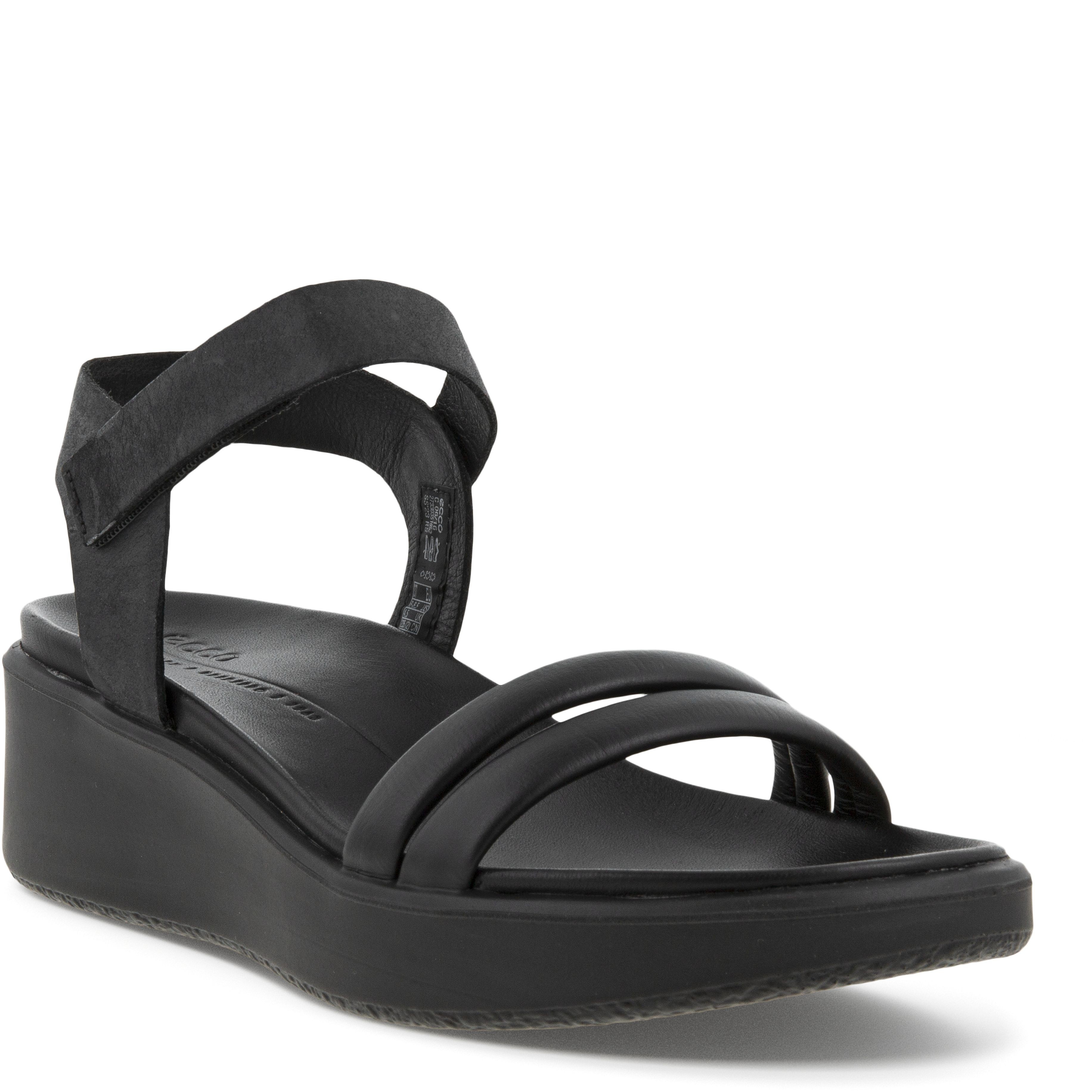 ECCO Basutės moterims, Juoda, Flowt sandals 1