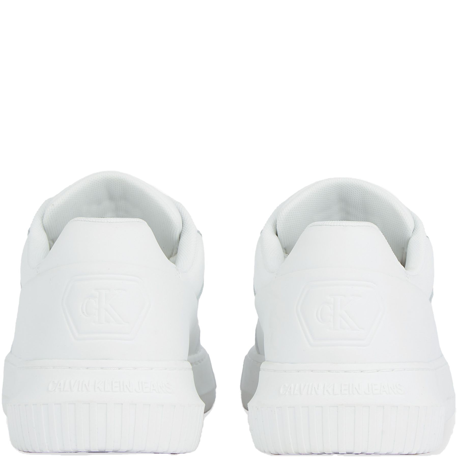 CALVIN KLEIN JEANS Laisvalaikio bateliai vyrams, Balta, Chunky cupsole low leisure 3