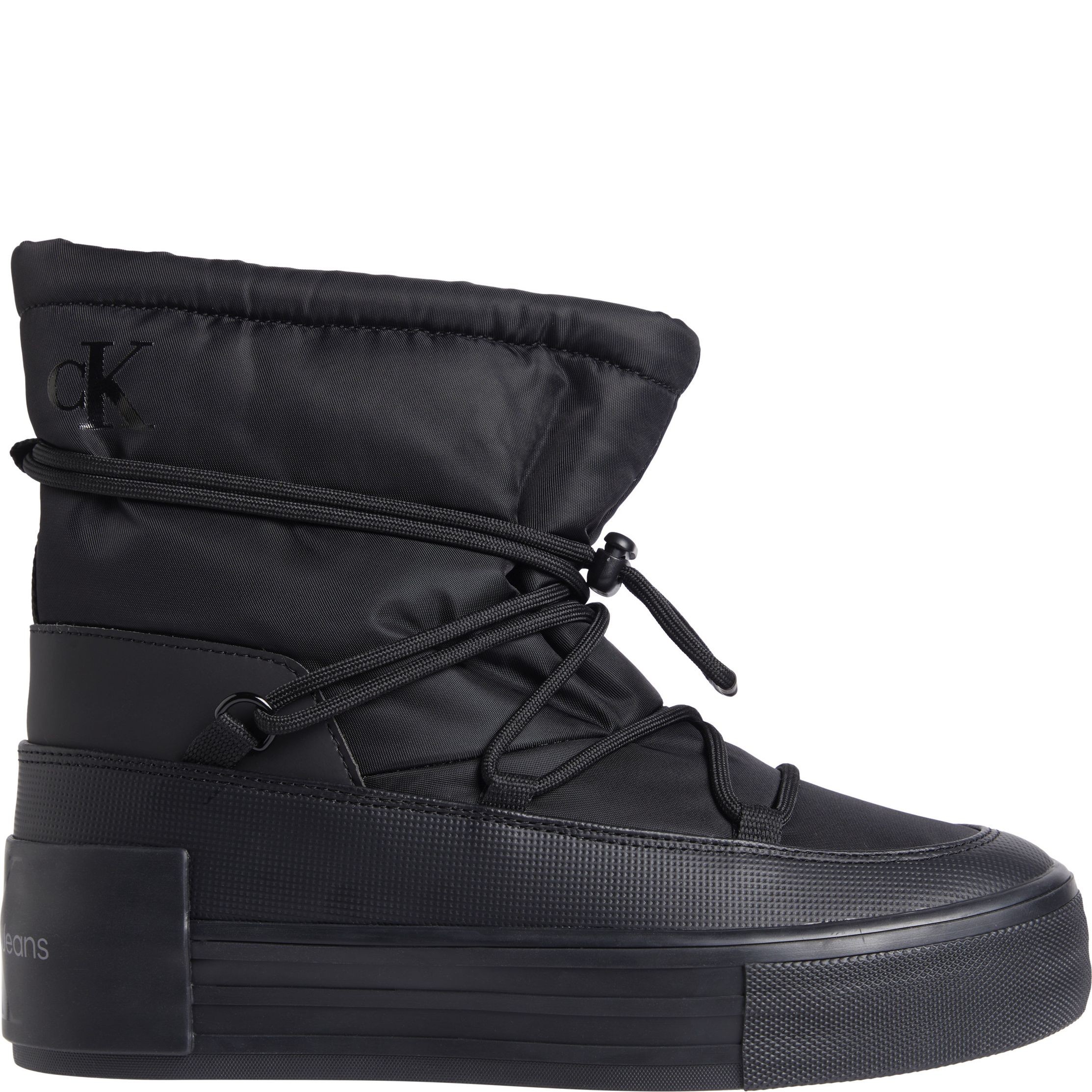 CALVIN KLEIN JEANS Pašiltinti aulinukai moterims, Juoda, Vulc flatform snow boot 2