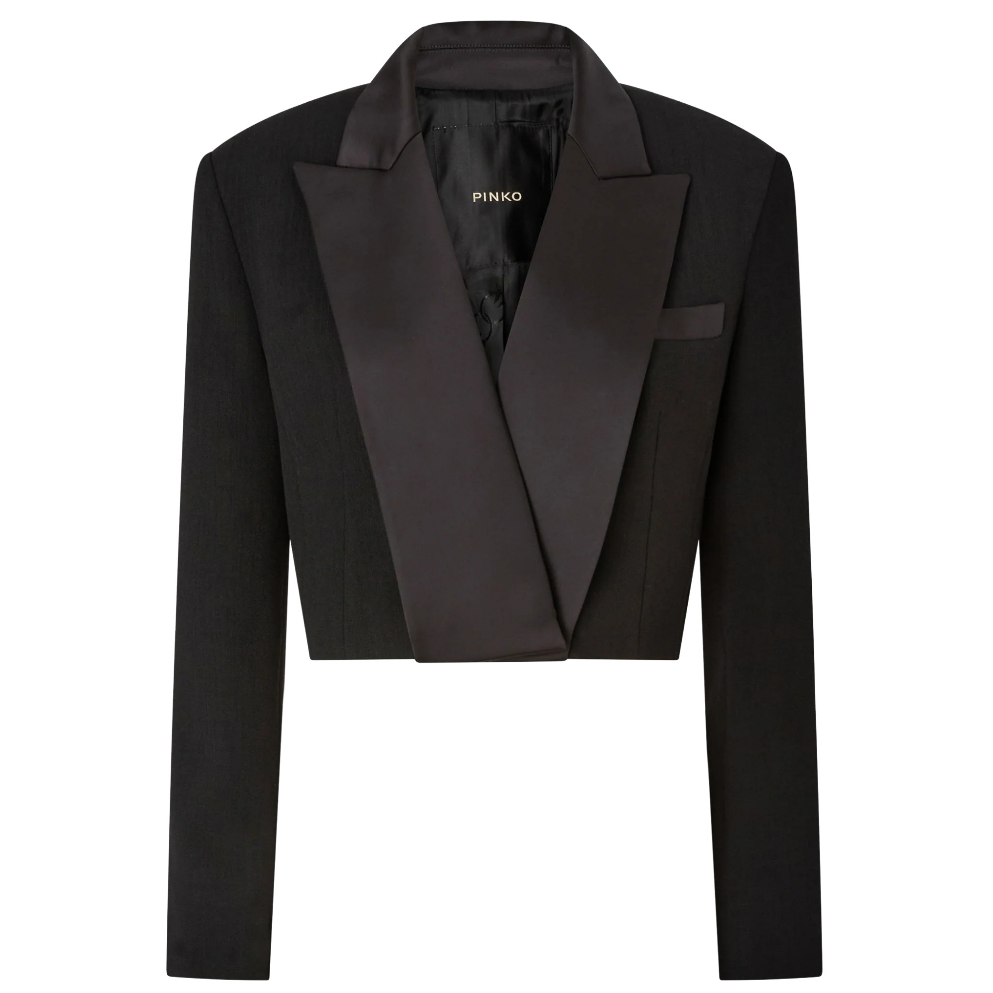 PINKO Švarkas moterims, Juoda, Visciola blazers 1