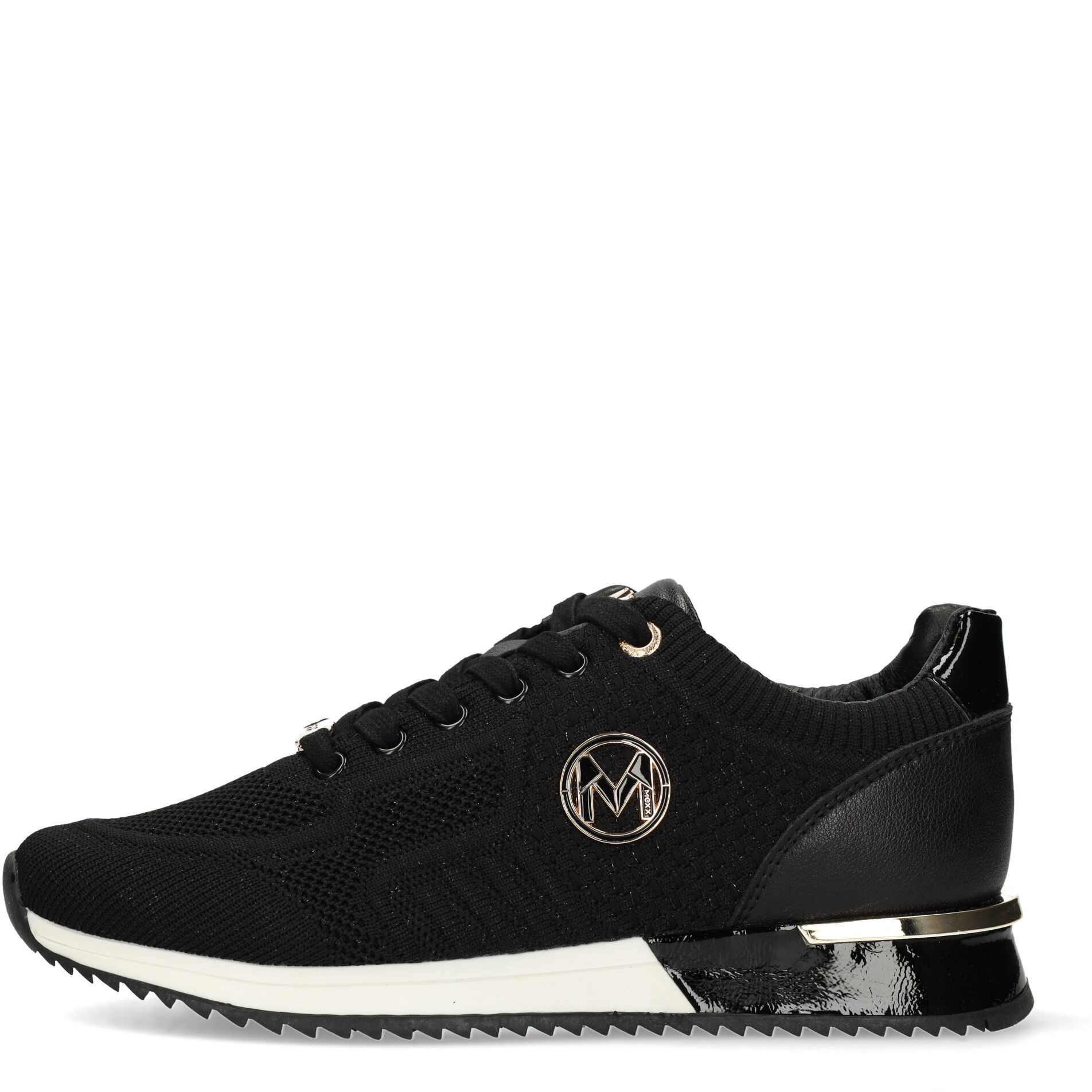 MEXX Sportiniai bateliai moterims, Juoda, Gitte Glitter Sport Shoe 7