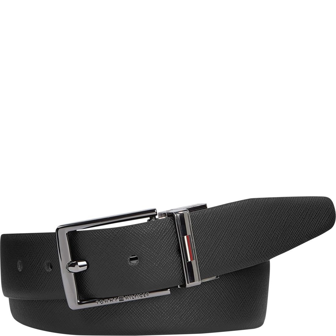 TOMMY HILFIGER Diržas vyrams, Juoda, Business 3.5 man belt 1