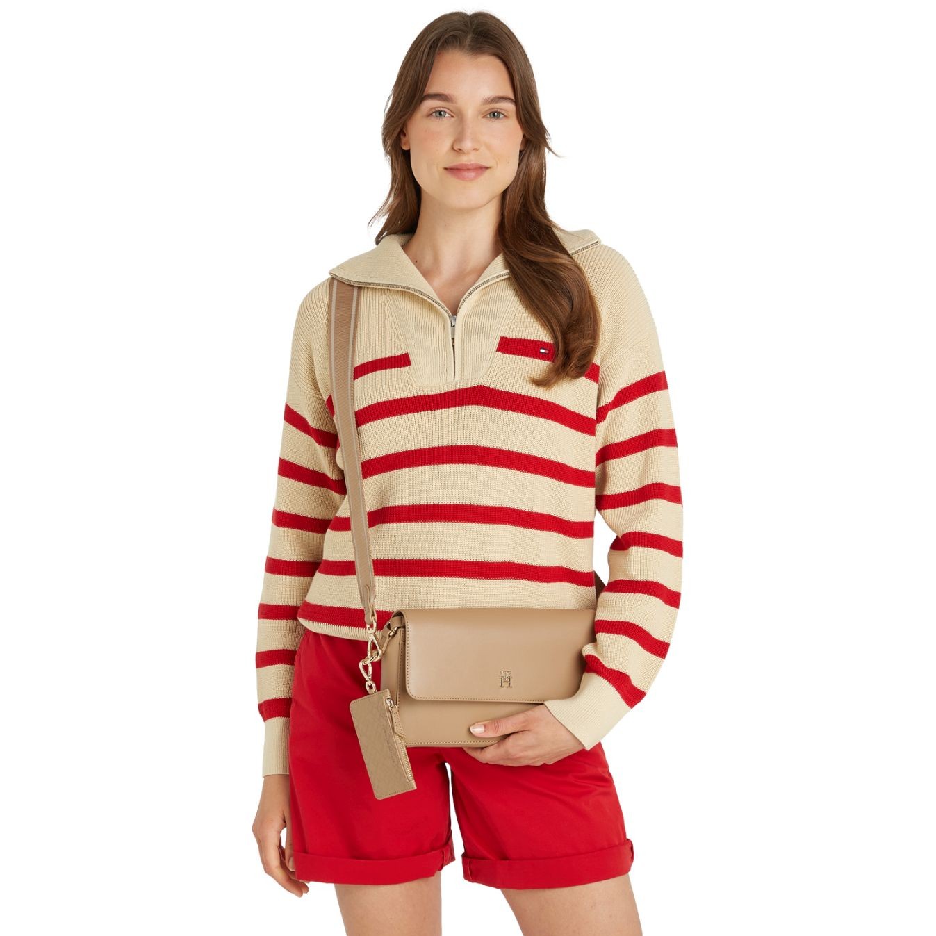 TOMMY HILFIGER Rankinė per petį moterims, Kūno, Distinct conv crossover 5