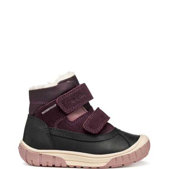 GEOX Aulinukai mergaitėms, Juoda, Omar girl Booties 3