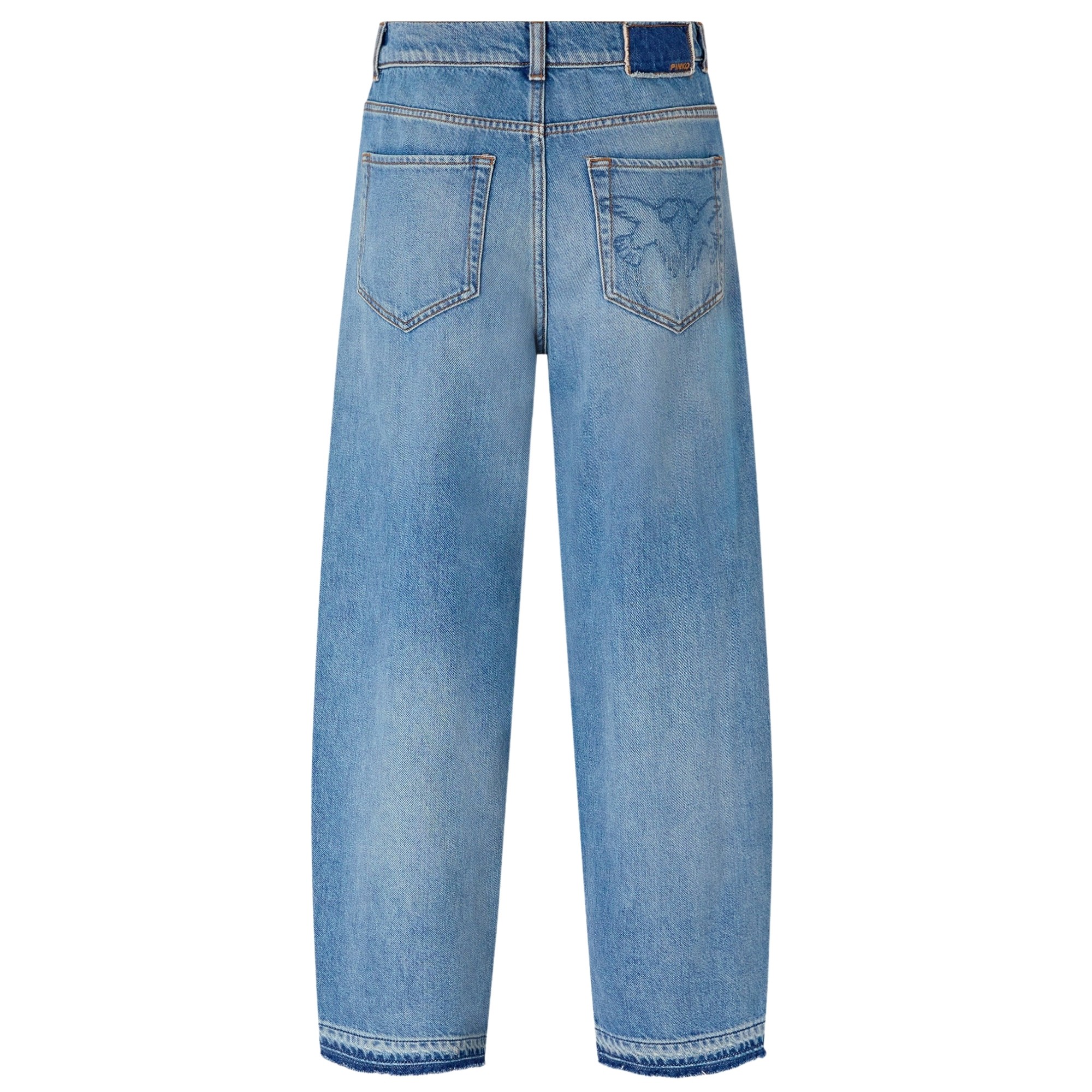 PINKO Tiesūs džinsai moterims, Mėlyna, Estelle egg 2