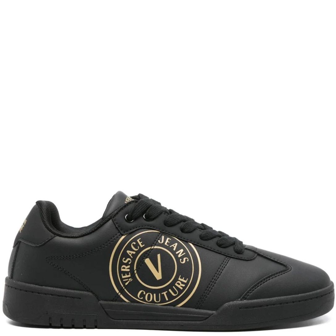 VERSACE JEANS CUTURE Sportbačiai vyrams, Juoda, Fondo Brooklyn Sneakers 2