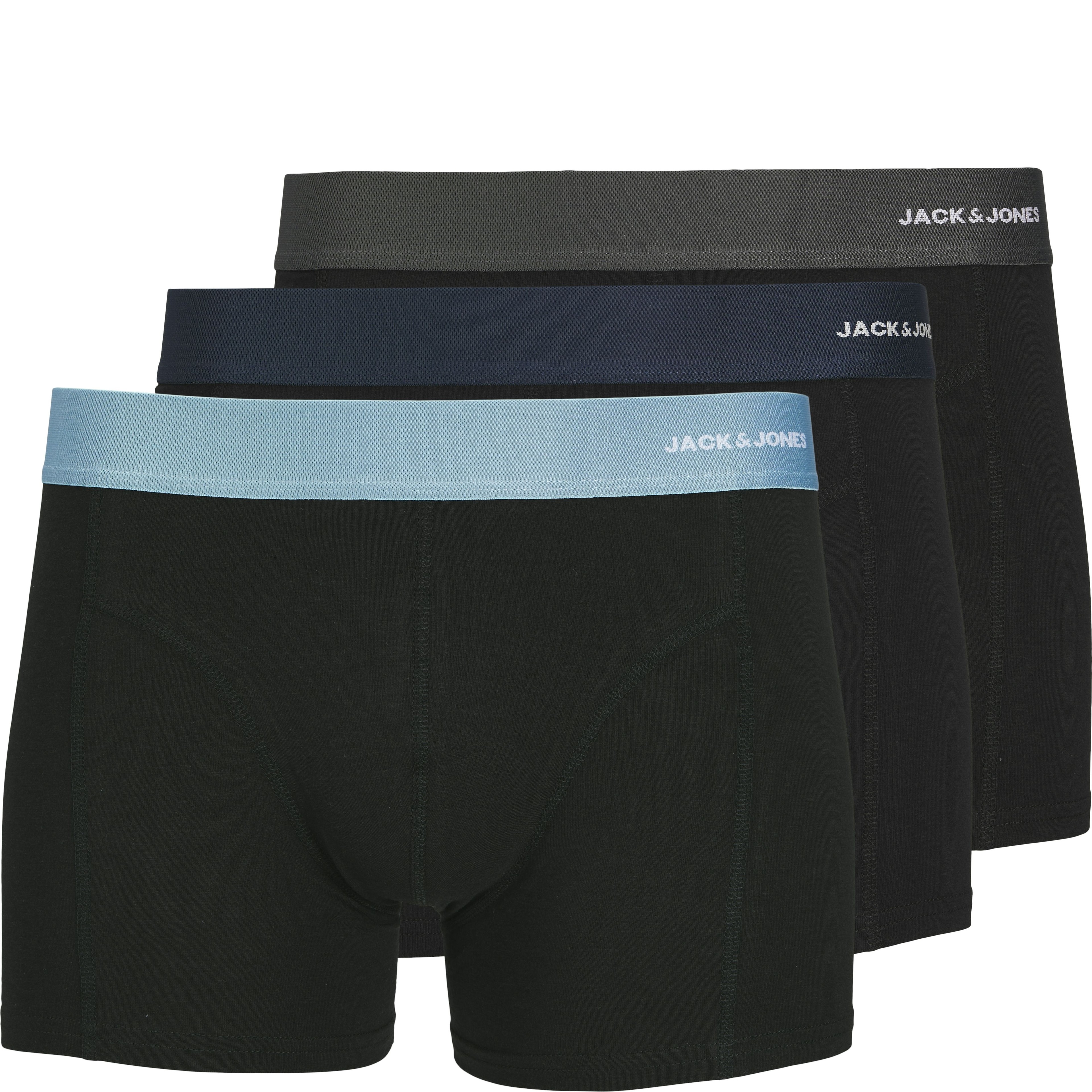 JACK & JONES Ilginti apatiniai vyrams, Juoda, Philip bamboo trunks 1
