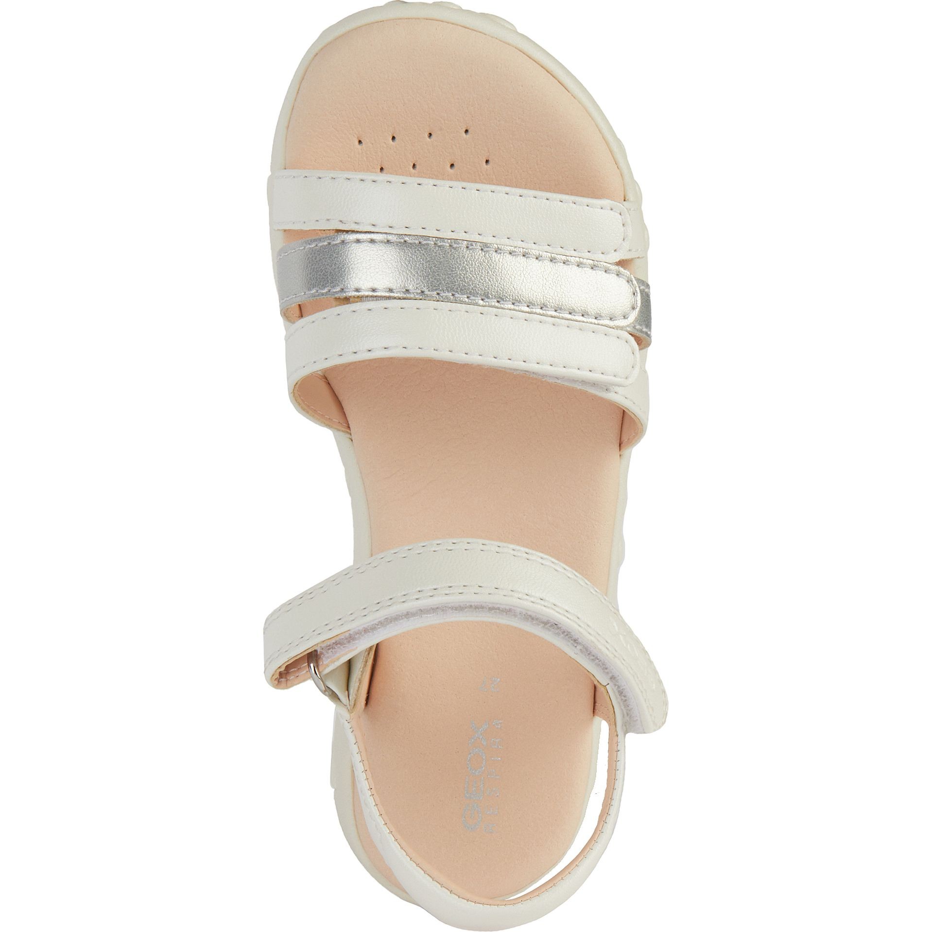 GEOX Basutės mergaitėms, Balta, Sandal haiti 4