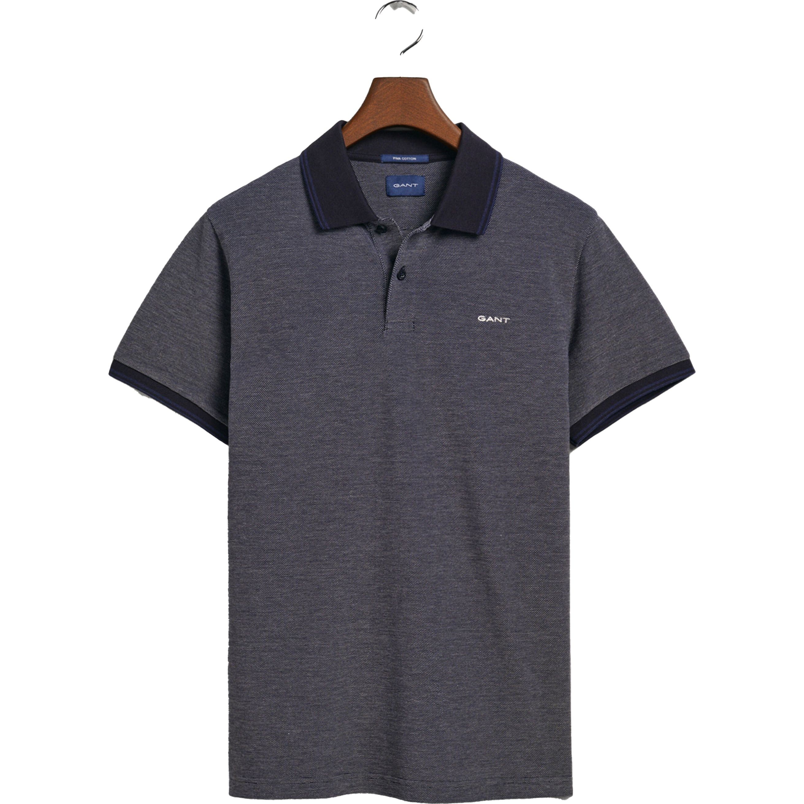 GANT Marškinėliai vyrams, Mėlyna, 4-COL OXFORD 1