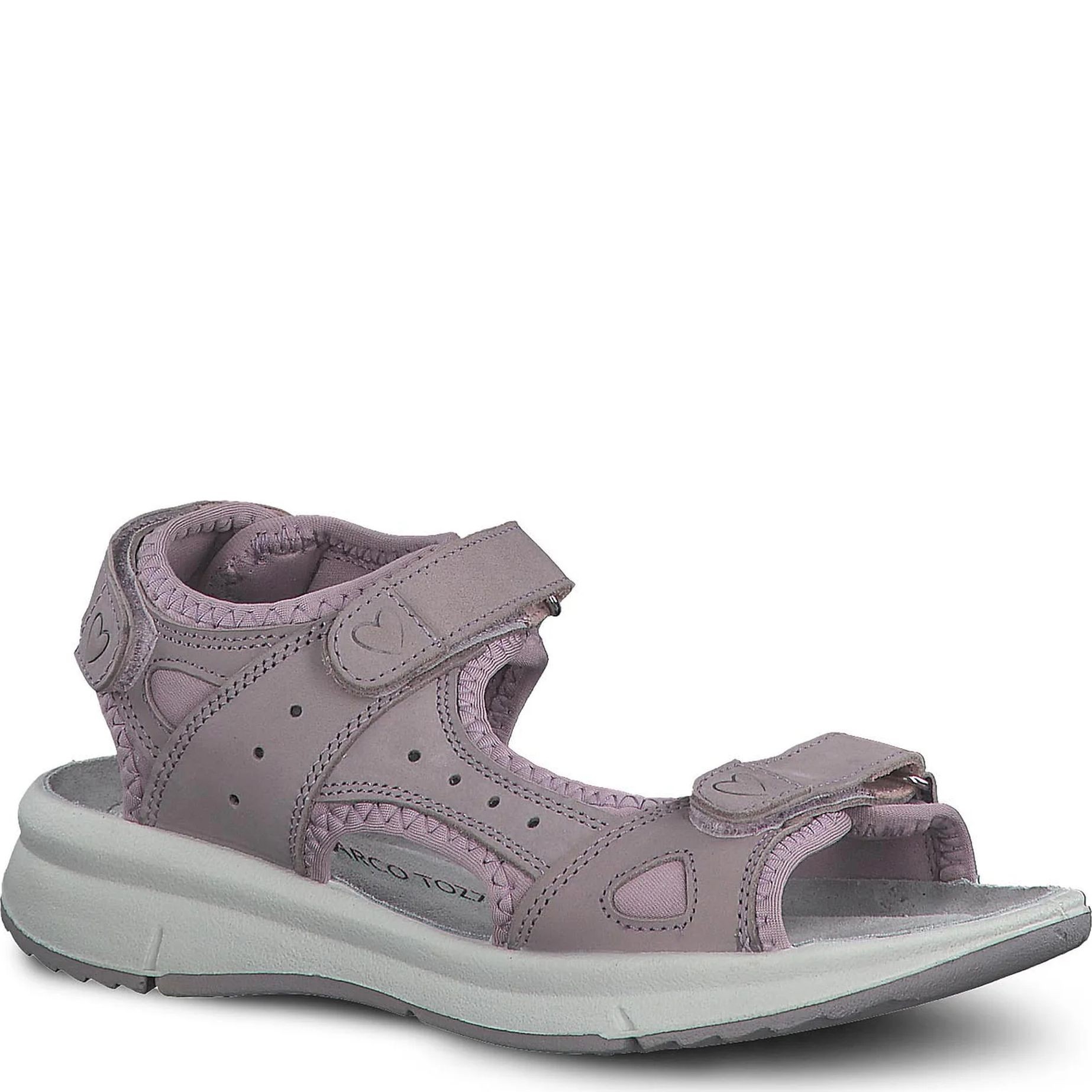 MARCO TOZZI Basutės moterims, Violetinė, SANDALS 1