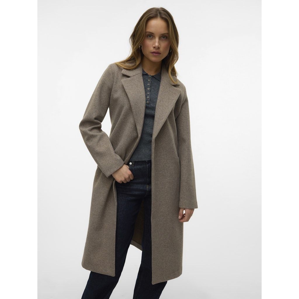 VERO MODA Paltas moterims, Ruda, Fortuneaya long  coat 5