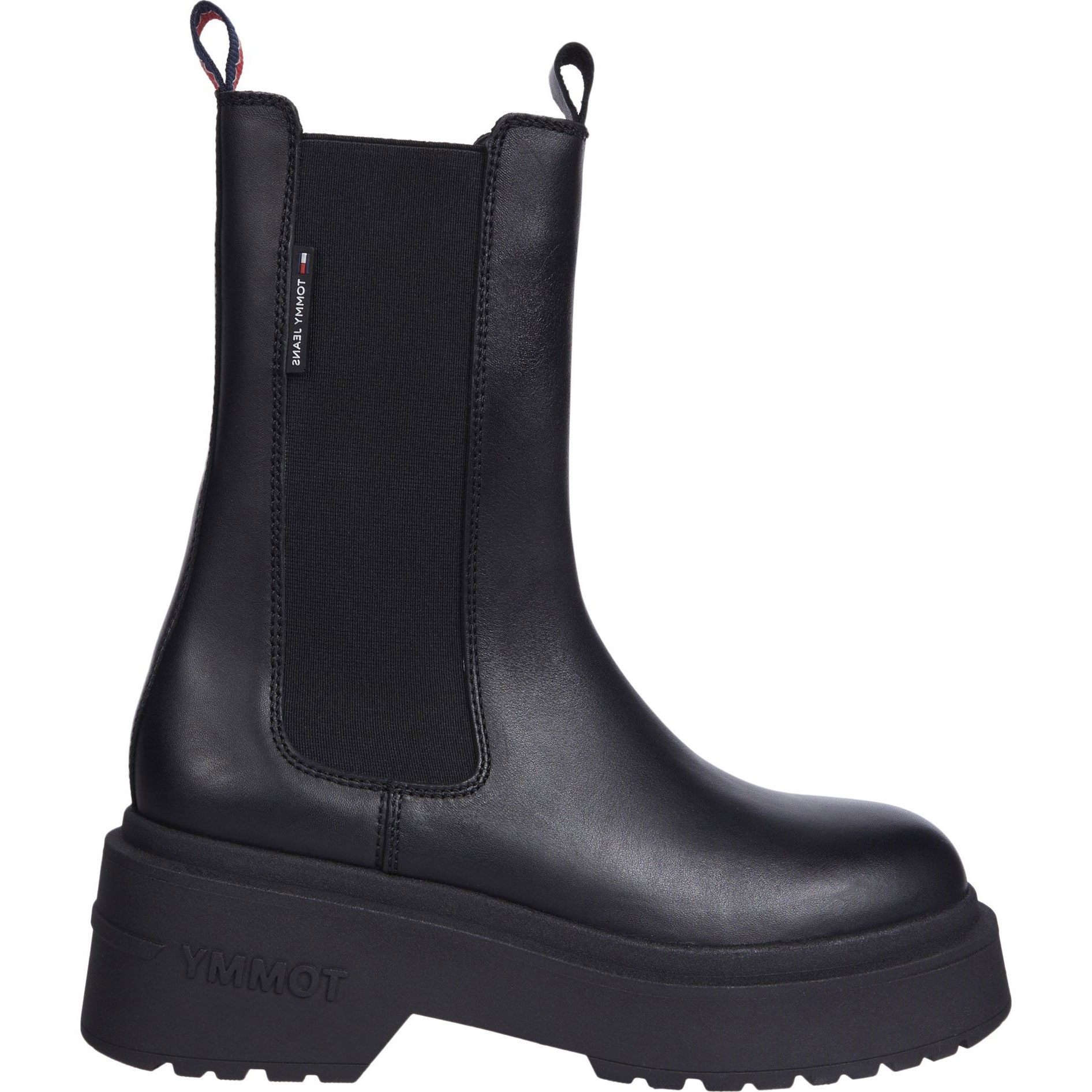 TOMMY JEANS Aulinukai moterims, Juoda, Chunky chelsea 1