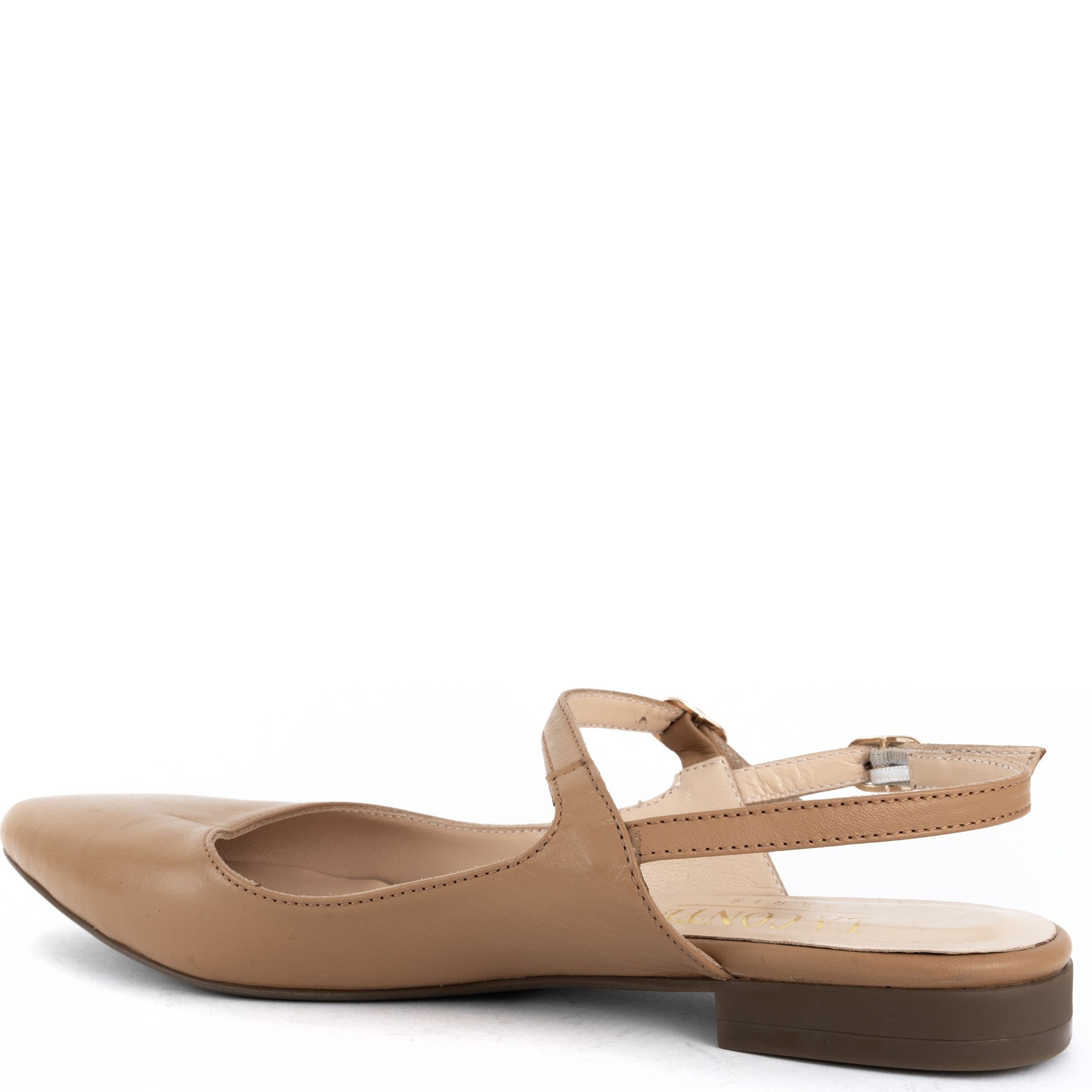 LA CONTE Balerinos moterims, Smėlio, Ballerinas 3