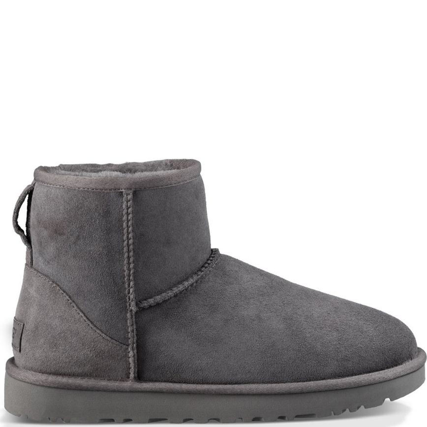 UGG Aulinukai moterims, Pilka, Classic Mini II booties 7