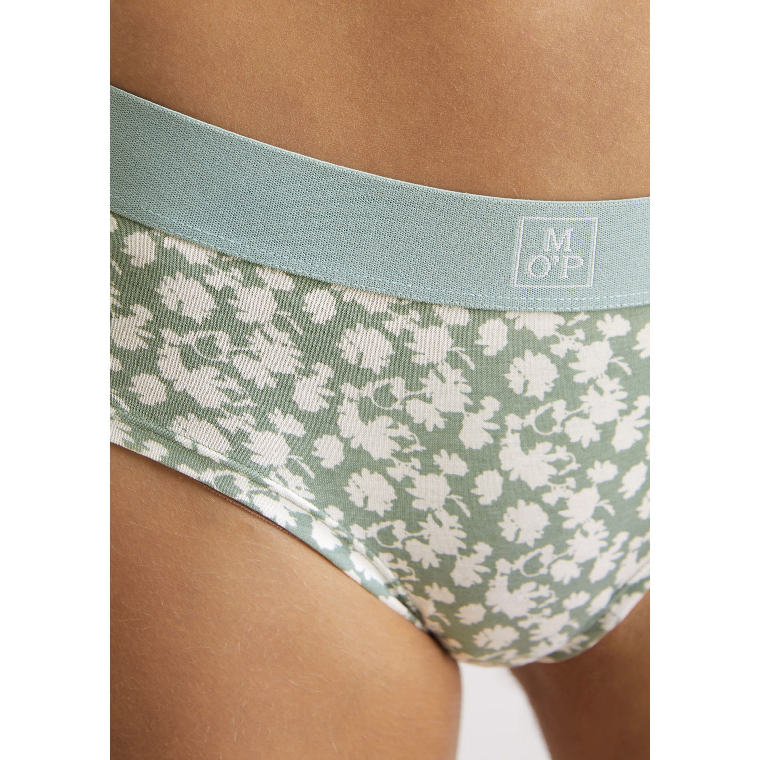 MARC O'POLO Kelnaitės moterims, Žalia, Panty 3P 2