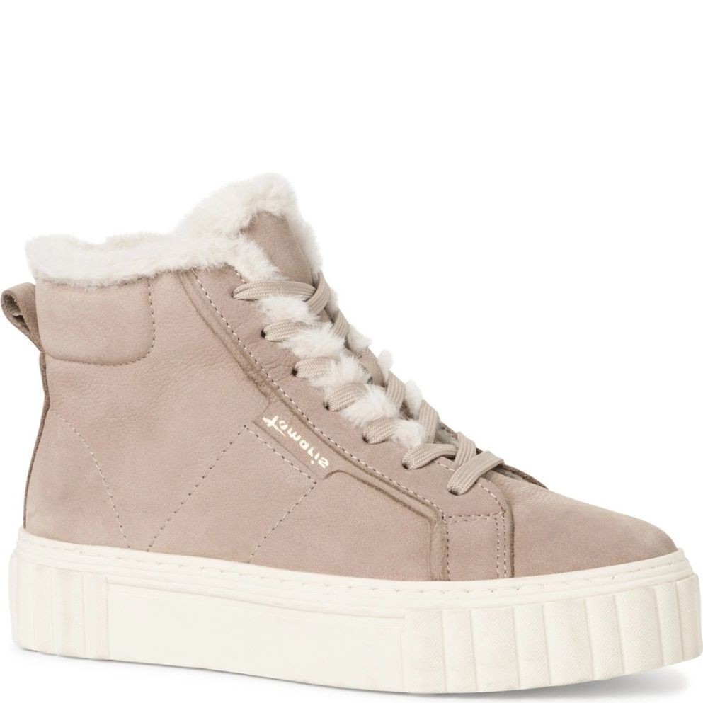 TAMARIS Aulinukai moterims, Smėlio, BOOTIES 1