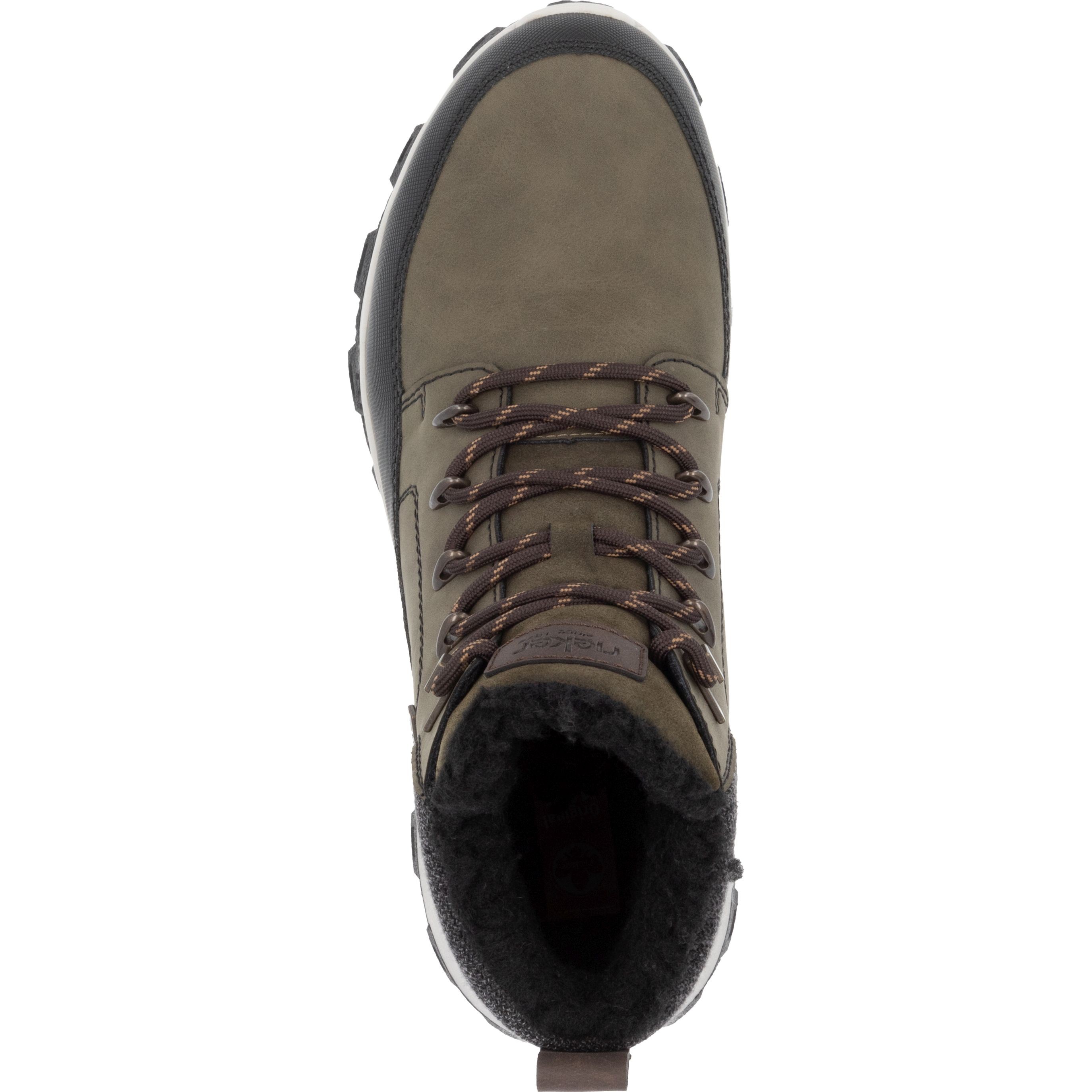 RIEKER Aulinukai vyrams, Žalia, Men's boots 7