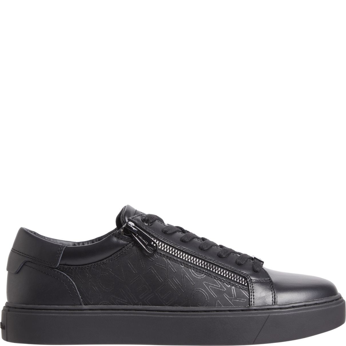 CALVIN KLEIN Sportiniai bateliai vyrams, Juoda, Low top mono sport shoe 2