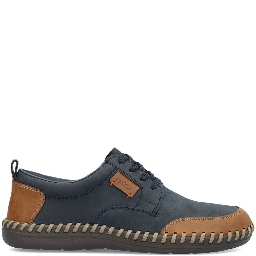 RIEKER Laisvalaikio bateliai vyrams, Mėlyna, LEISURE 3