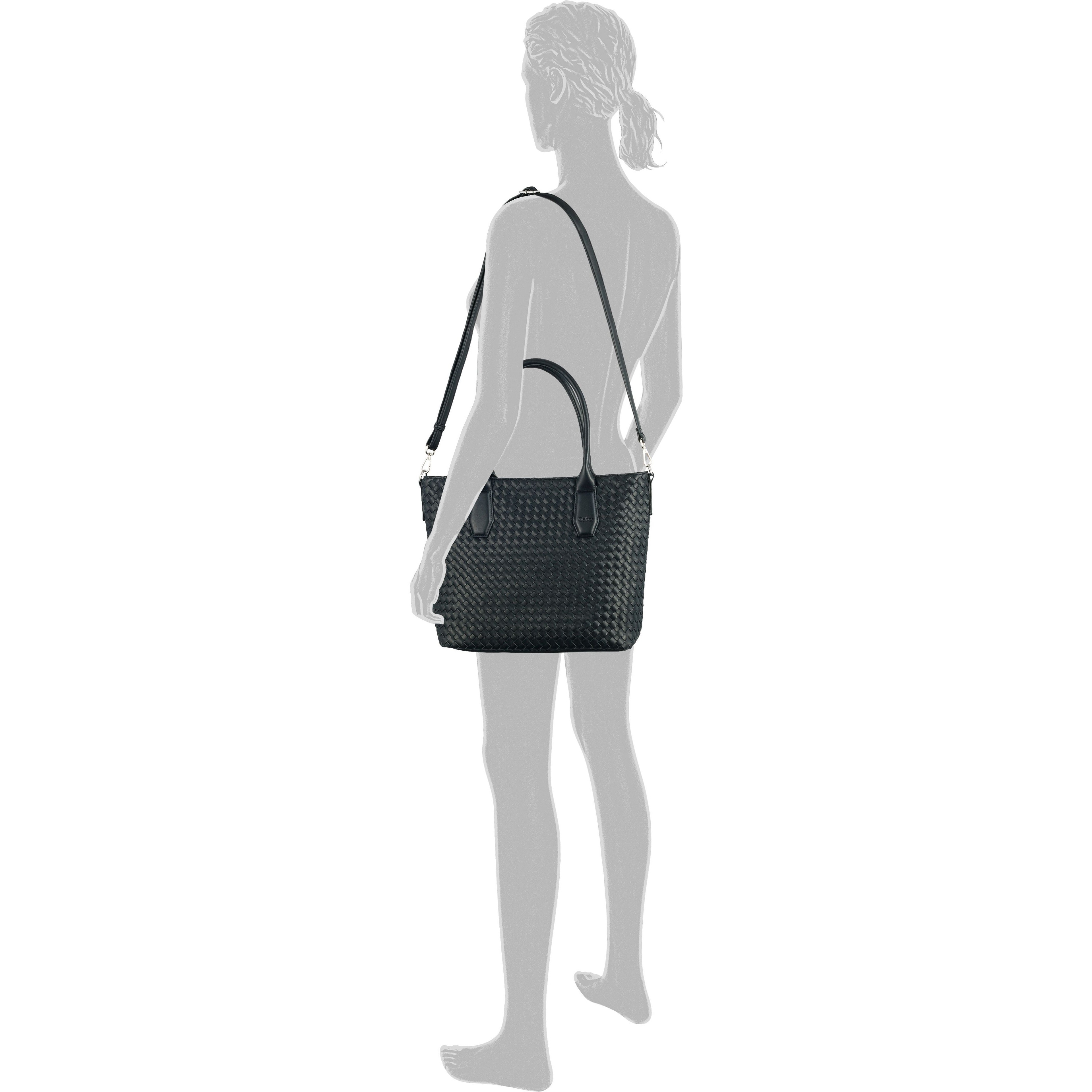 GABOR Pirkinių krepšys moterims, Juoda, EMILIA Tote Bag 4