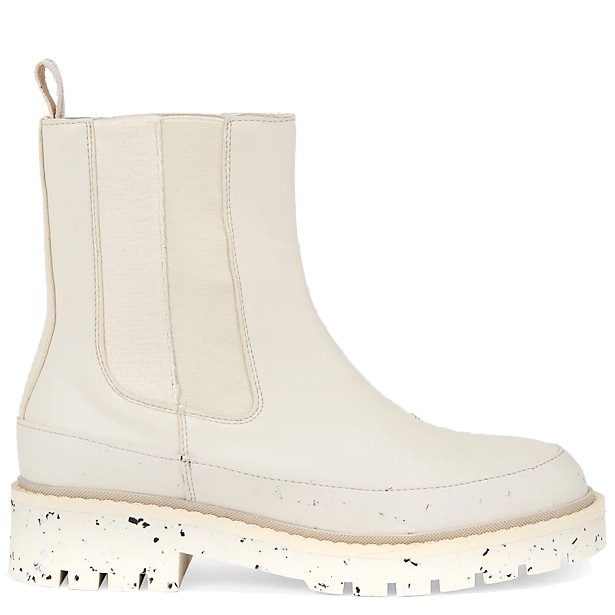 CALVIN KLEIN JEANS Aulinukai moterims, Smėlio, Combat chelsea boot 2