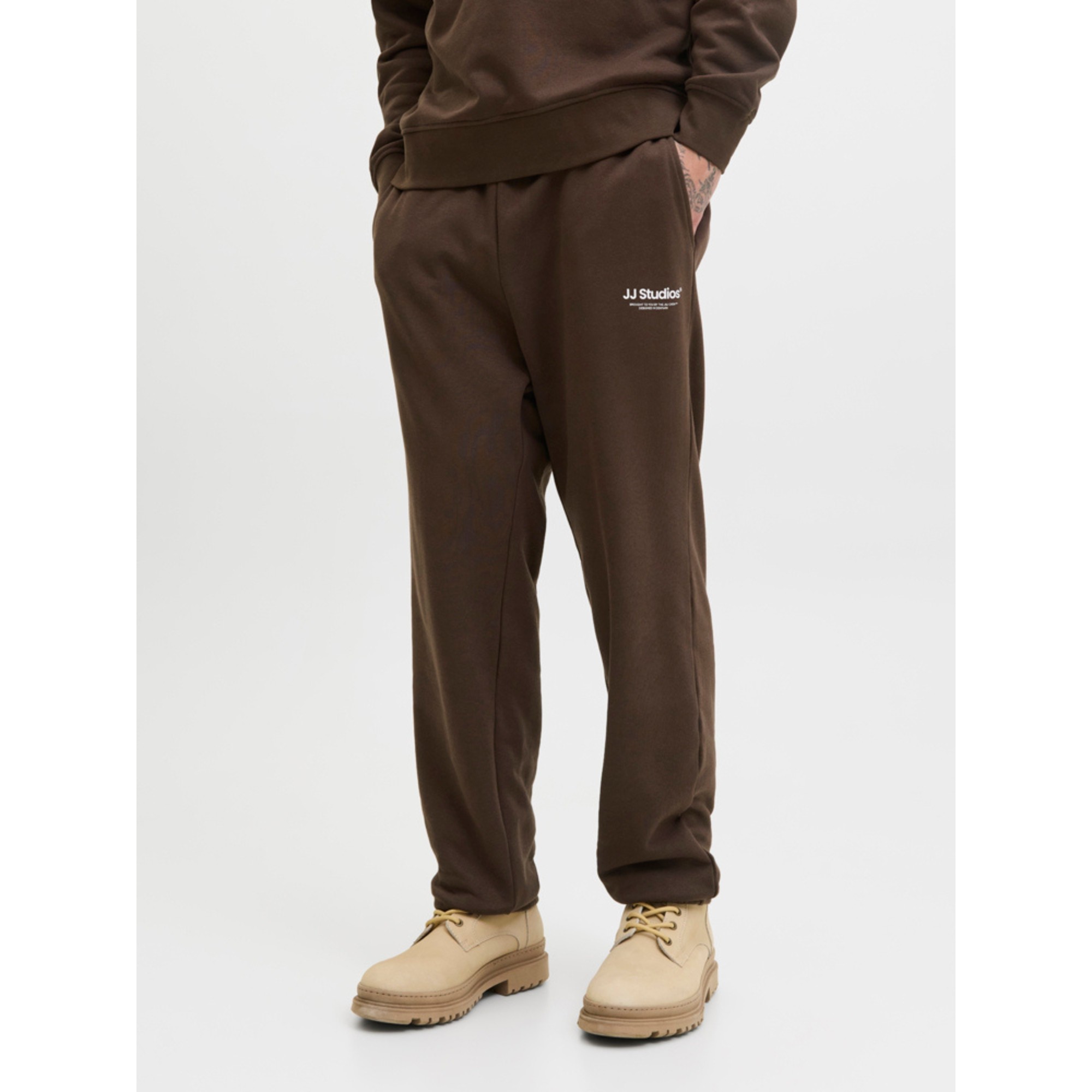JACK & JONES Laisvalaikio kelnės vyrams, Ruda, Kane sweat pants 3
