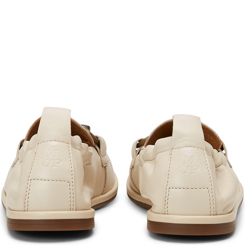 MARC O'POLO Loaferiai moterims, Smėlio, Mod. Alva 4A Loafer 3