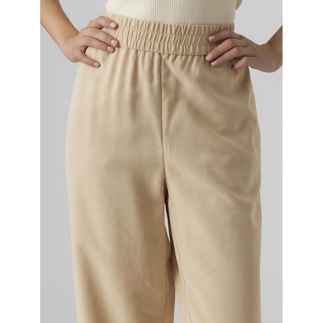VERO MODA Kelnės moterims, Ruda, Vmcarmen pants 3