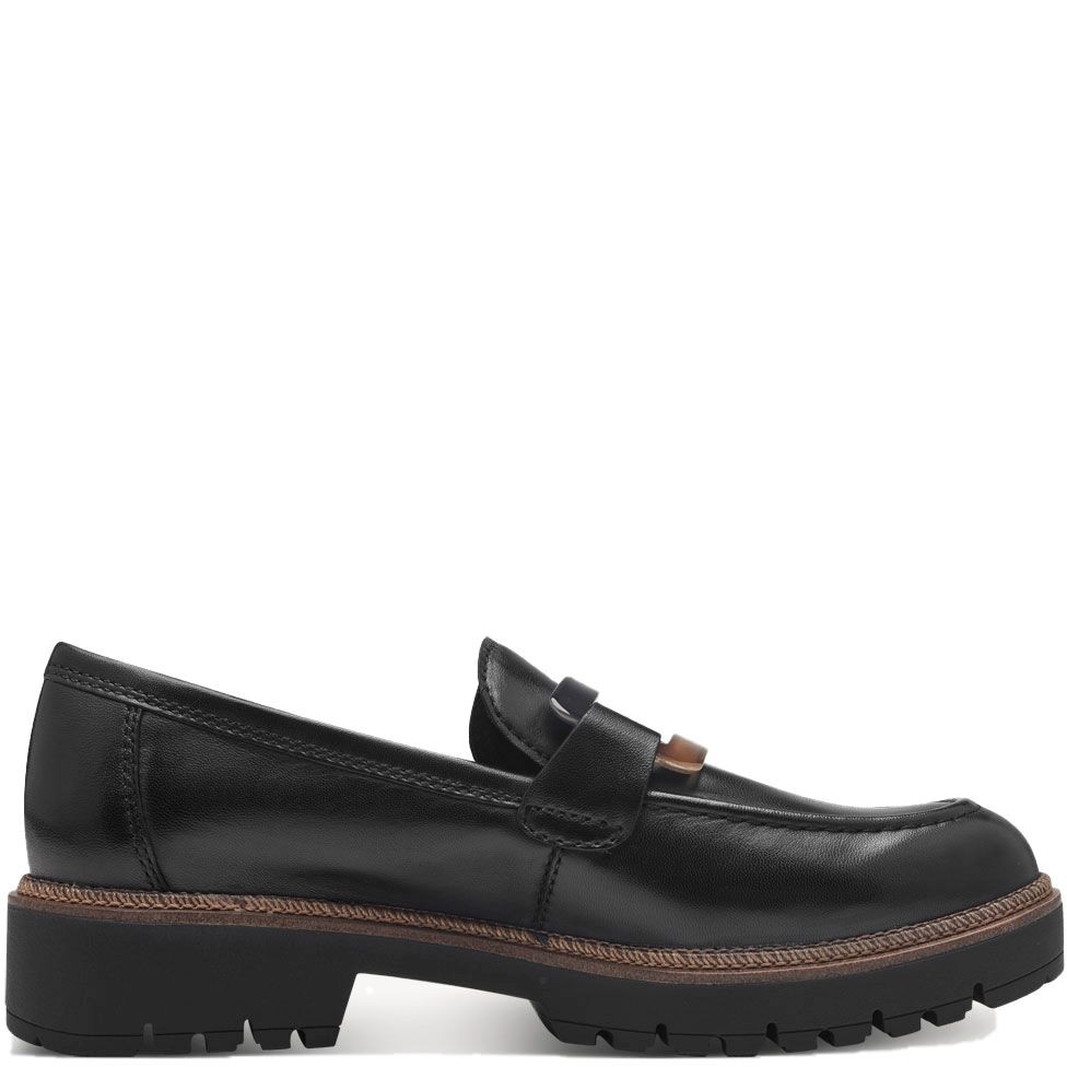 TAMARIS Loaferiai moterims, Juoda, Slipper 4